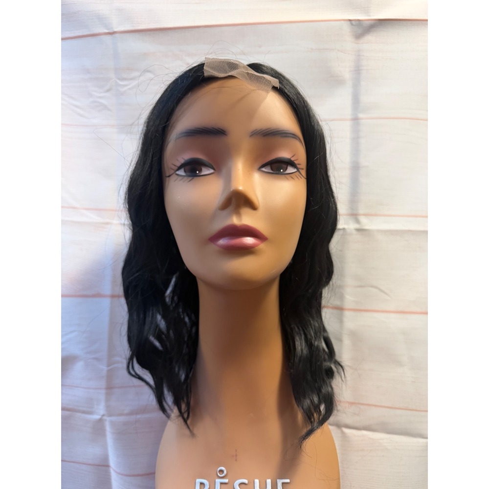 1B wavy wig synthetic